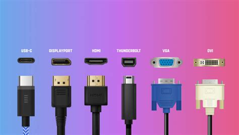 Monitor Ports and USB.